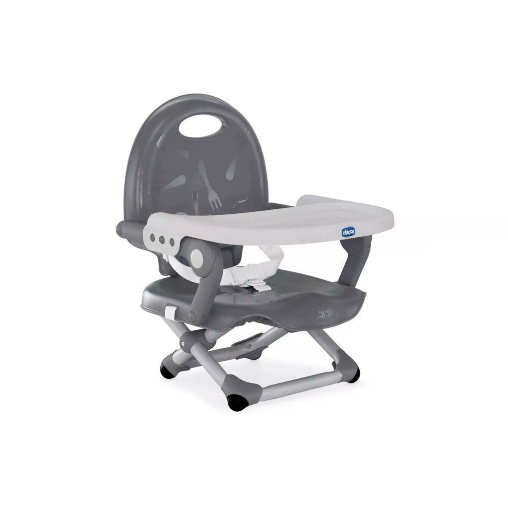 Chicco Pocket Snack Booster Seat – Grey Portable Booster Seat