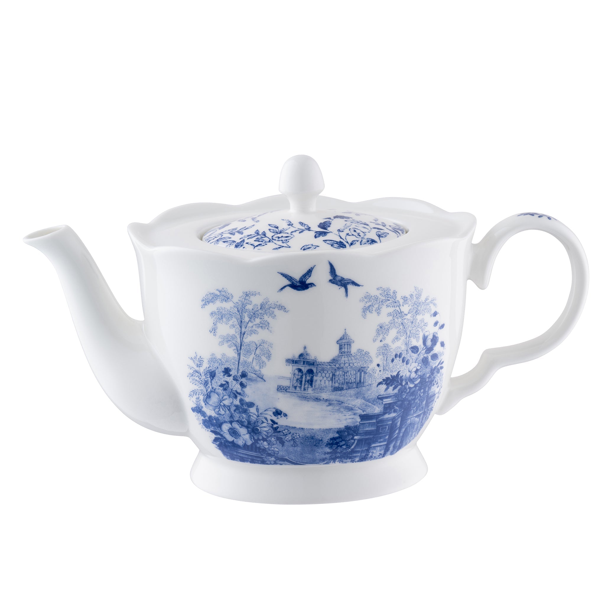 Aynsley Archive Blue Teapot product view