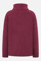 Ladies Coast Half Zip Fleece - Berry