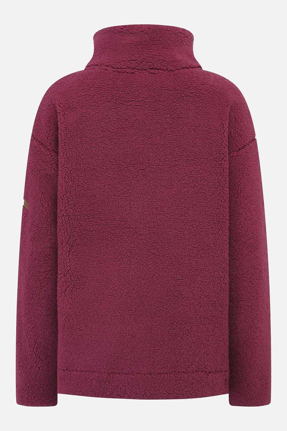 Ladies Coast Half Zip Fleece - Berry