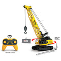 ZMX Crawler Crane Remote Control Toy – Real Tracks, 640° Rotation & Working Lights