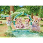 Sylvanian Families Deer Babies - Floral Swing Set - image 9