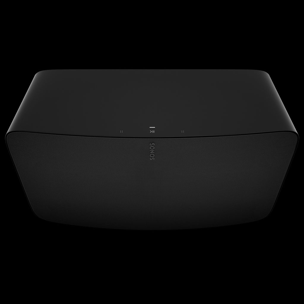 Sonos Five High-Fidelity Wireless Speaker in Black – view 2