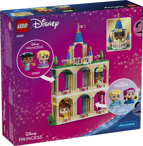 LEGO Mini Belle & Tiana with Castle 43291