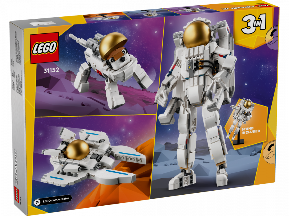 LEGO® Creator 3-in-1 31152 Space Astronaut - Flemings Department Store