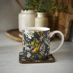 Finch & Flower Coasters - 4 Pack One Size in Navy - Flemings Department Store