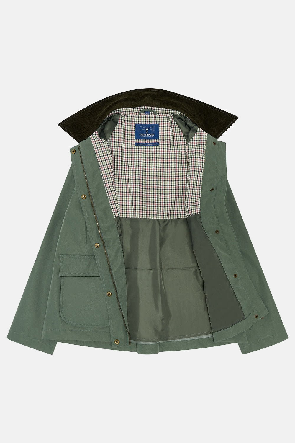 Ladies Devon Coat - Olivine