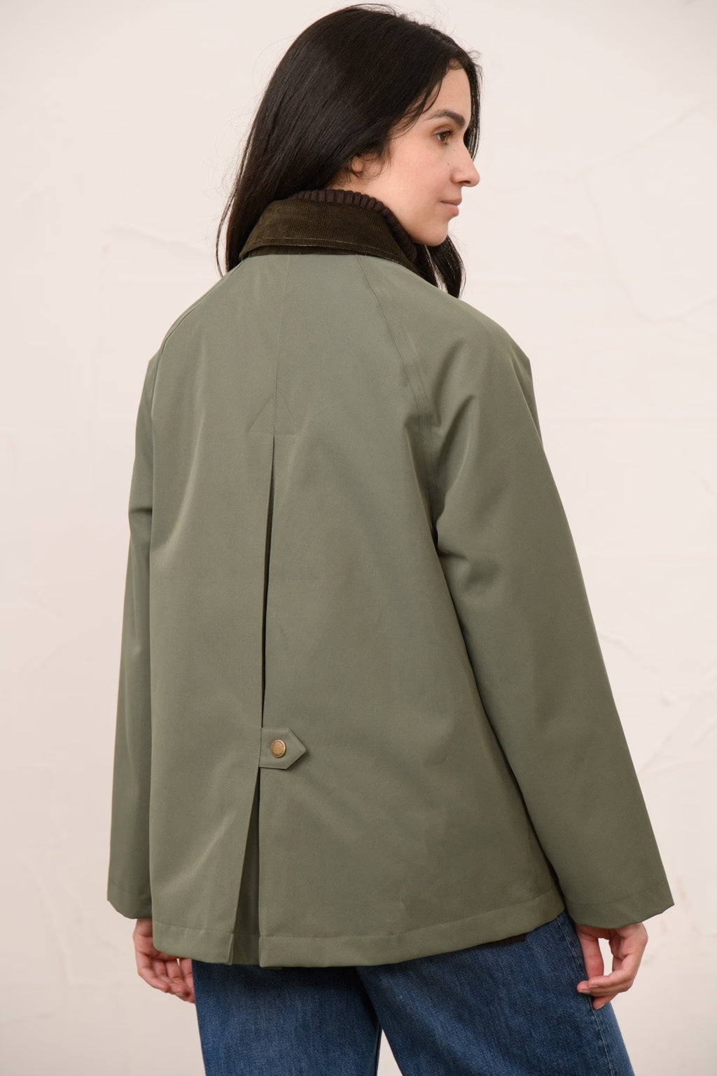 Ladies Devon Coat - Olivine