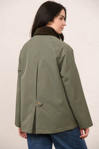 Ladies Devon Coat - Olivine
