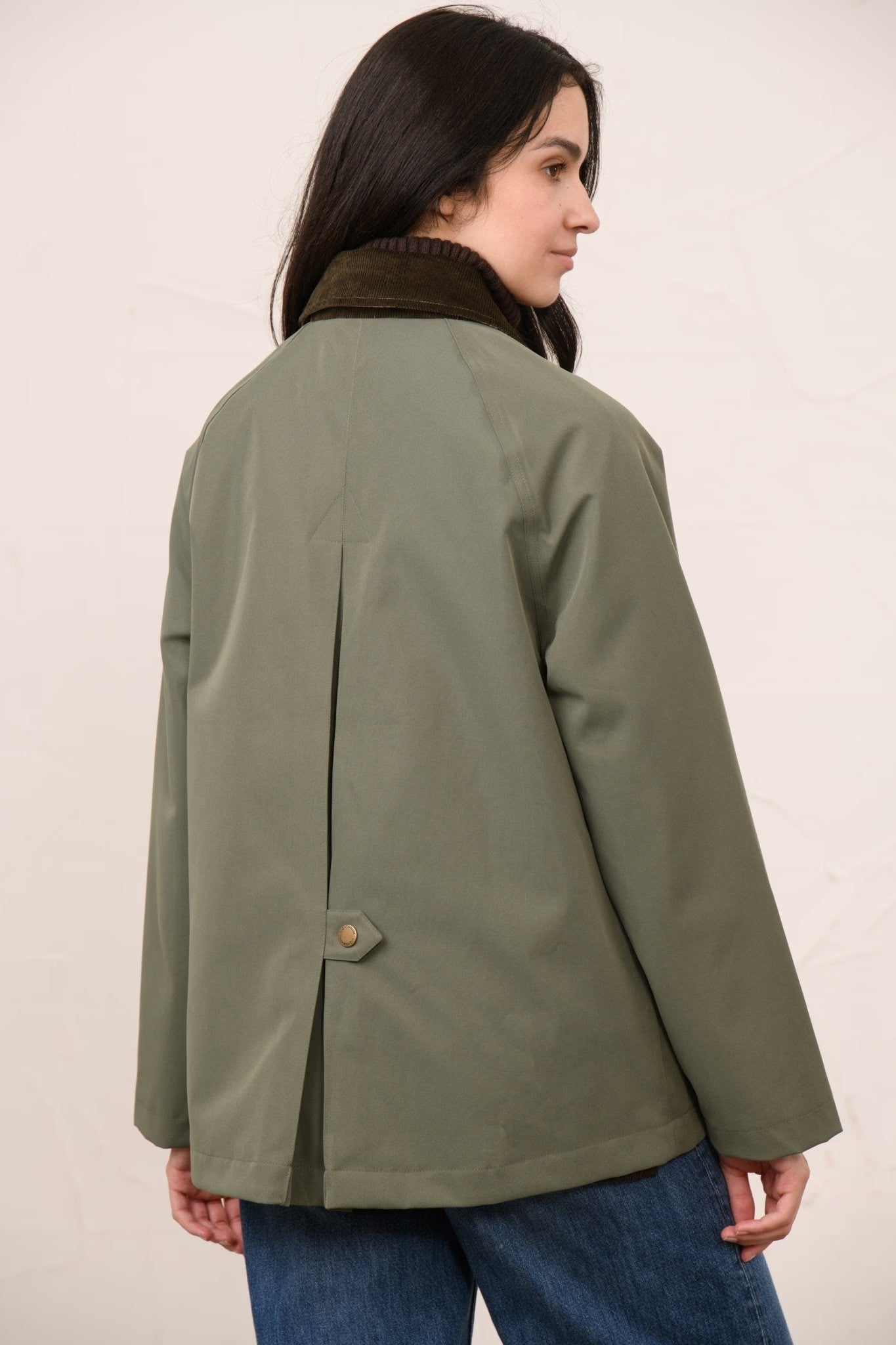 Ladies Devon Coat - Olivine
