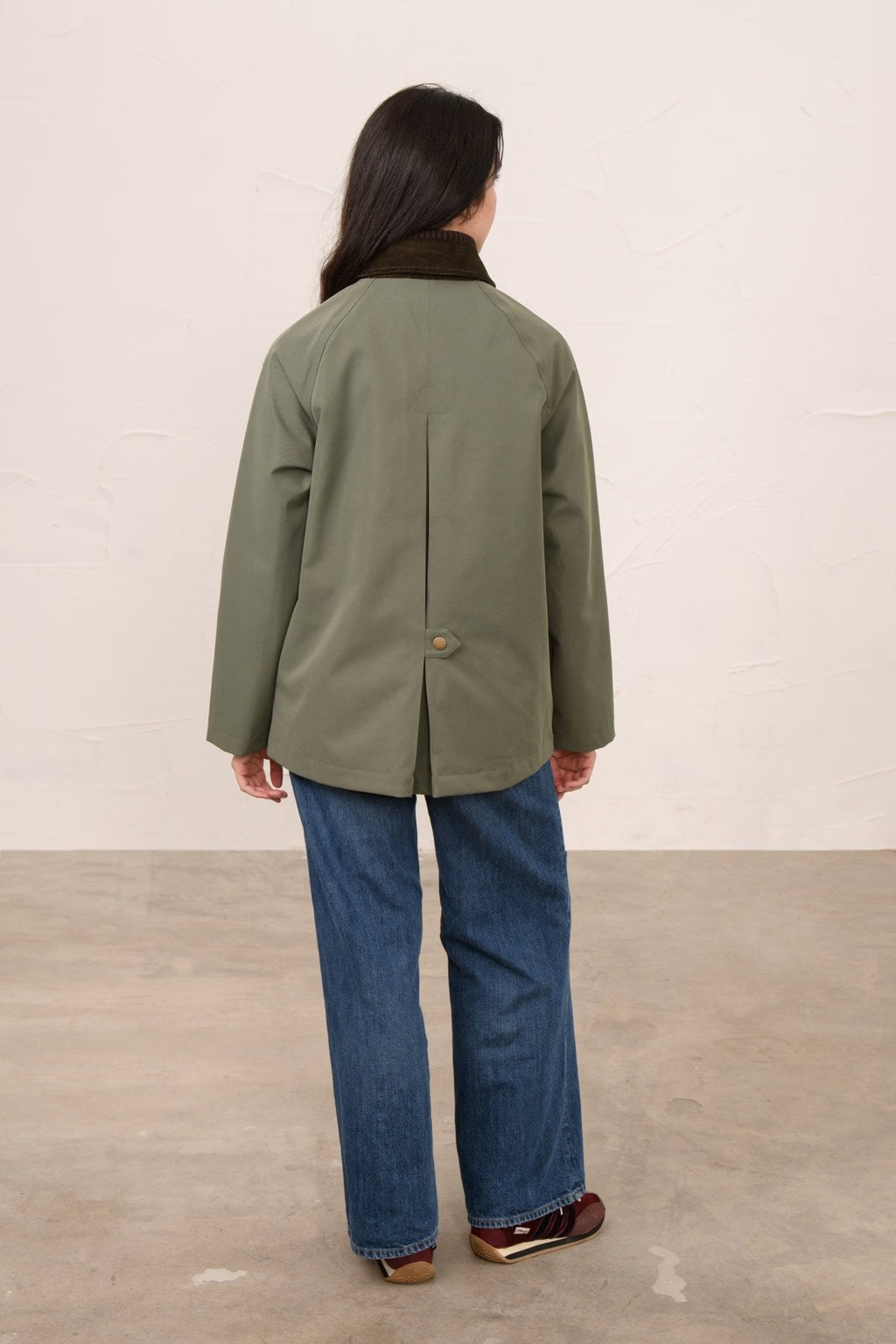 Ladies Devon Coat - Olivine