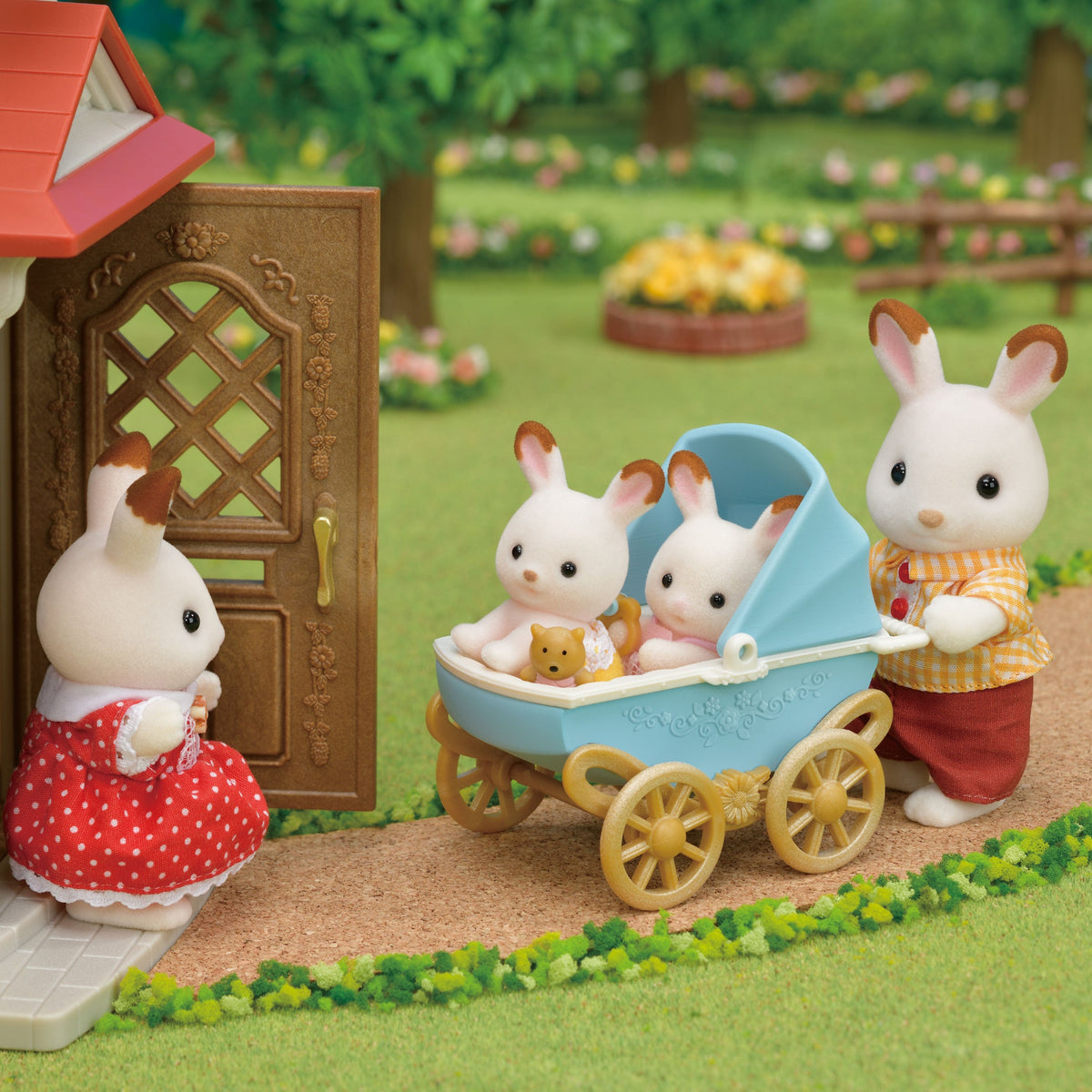 Sylvanian Families Chocolate Rabbit Twins Set - image 3