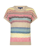 Red Button Jerry Multi-Stripe Jumper (SRB4775)