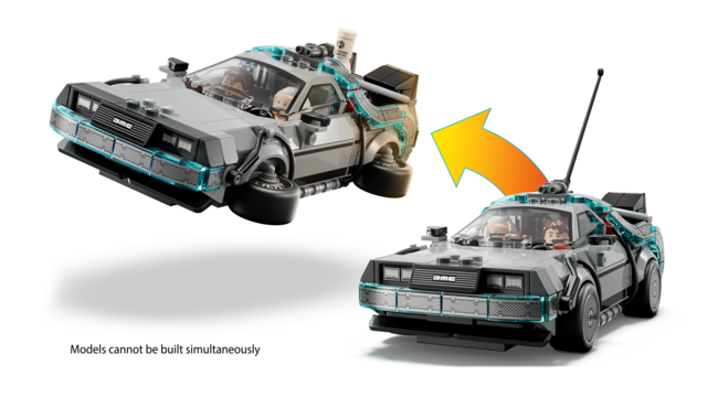 LEGO Time Machine from Back to the Future 77256