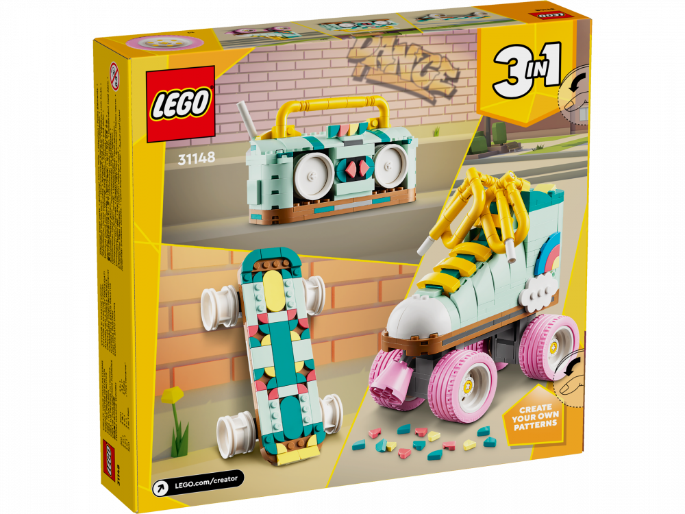 LEGO® Creator 3-in-1 31148 Retro Roller Skate