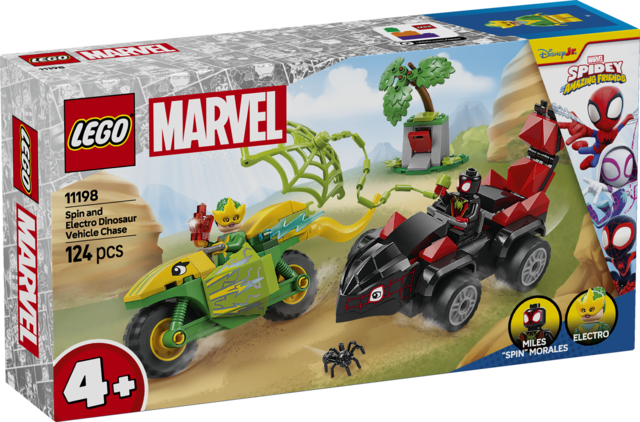 LEGO Spin and Electro Dinosaur Vehicle Chase 11198