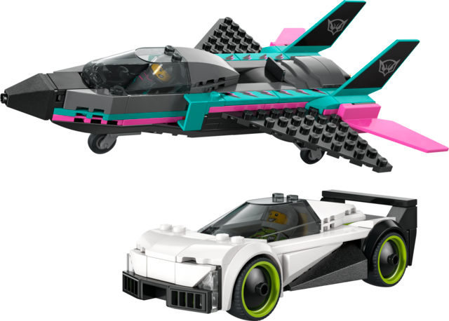 LEGO Jet vs. Car 60489