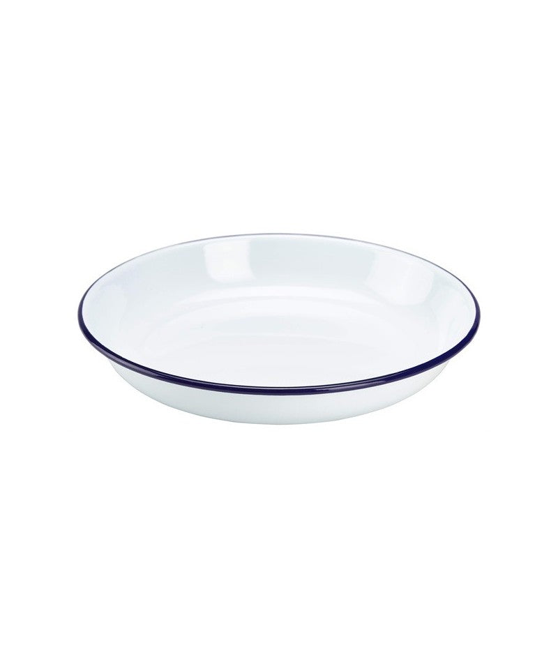 Enamel Rice/Pasta Plate 22cm - Flemings Department Store