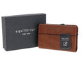 EQ For Men Pop Up Credit Card & Coin Wallet Tan - Flemings Department Store