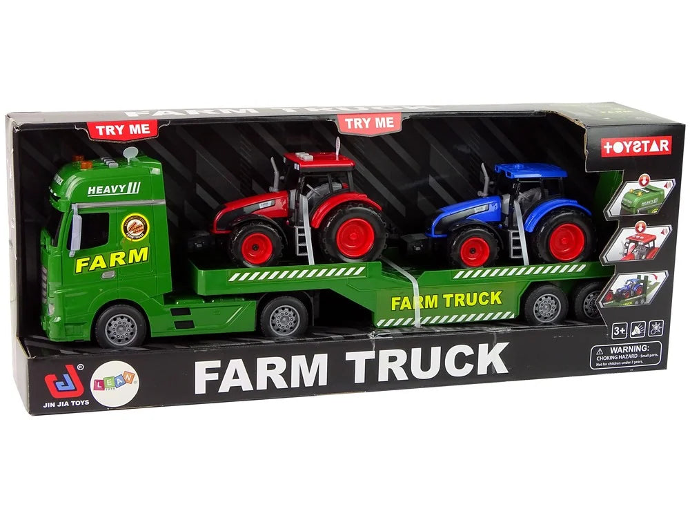 Farm Tractor Transporter with Sound & Lights – 1:12 Scale