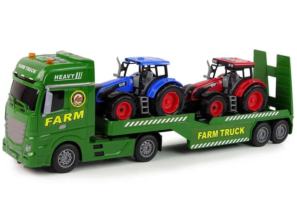 Farm Tractor Transporter with Sound & Lights – 1:12 Scale