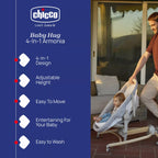 Chicco Baby Hug 4-in-1 Armonia – Crib, Recliner, Highchair & First Chair