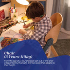 Chicco Meraviglia Highchair – Ebony 4-in-1 High Chair from Birth