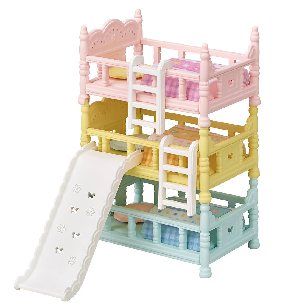 Sylvanian Families Triple Bunk Beds