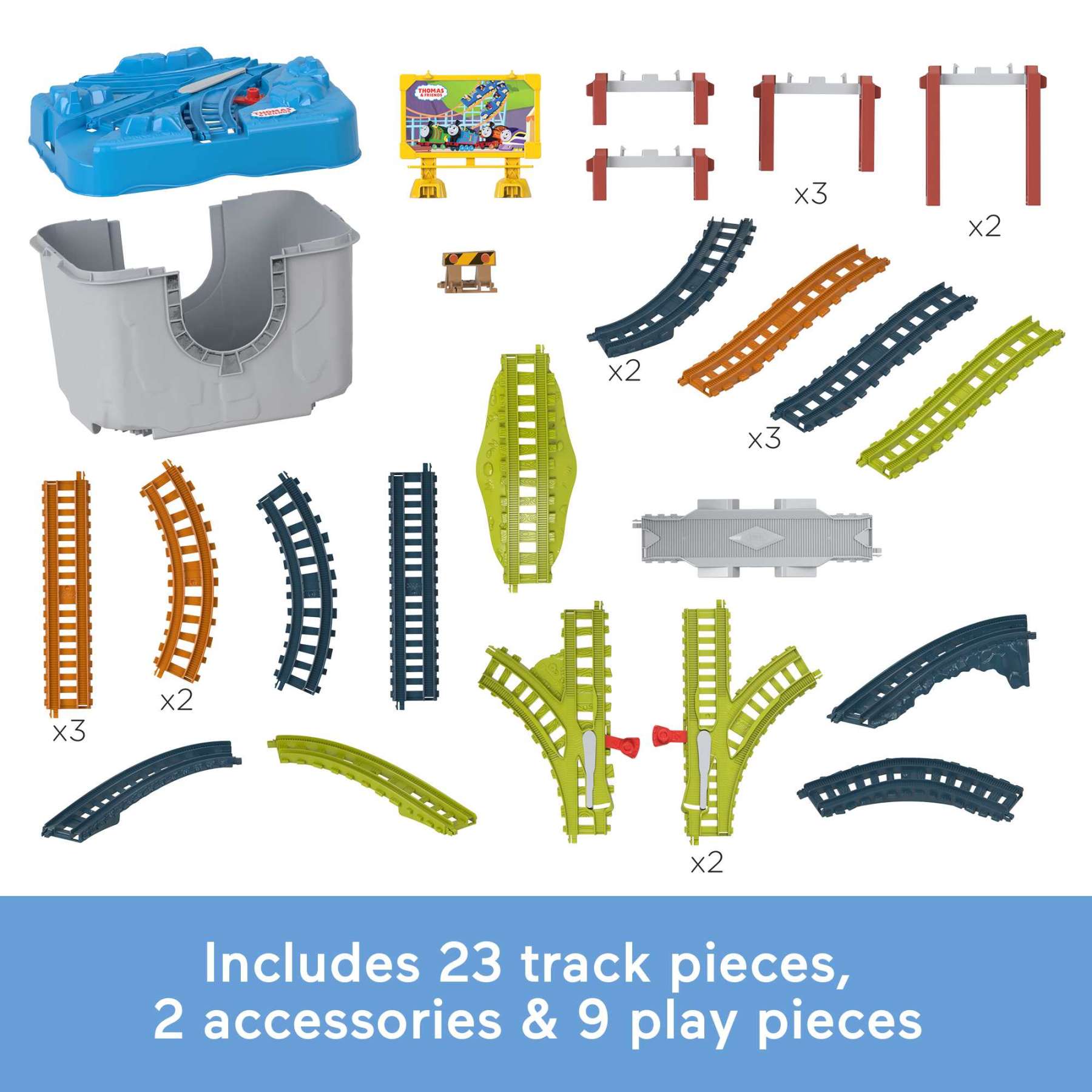 Thomas & Friends Connect & Build Track Bucket - Flemings Department Store