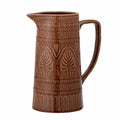 Rani Jug, Brown, Stoneware - Flemings Department Store