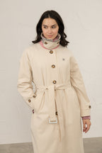 Harper Trench Coat Stone - image 5