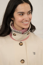 Harper Trench Coat Stone - image 8