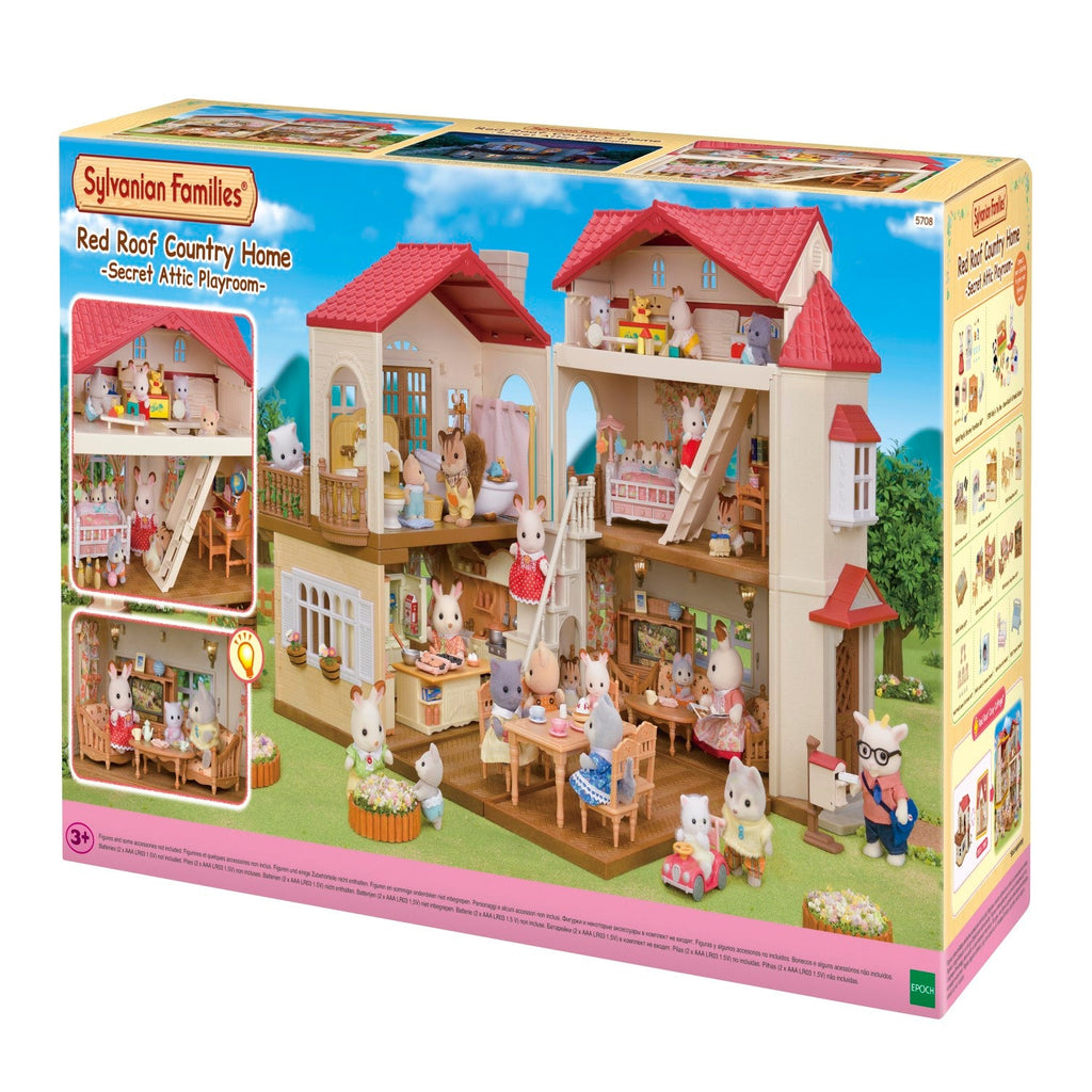 Sylvanian Families Red Roof Country Home - Secret Attic Playroom - image 7