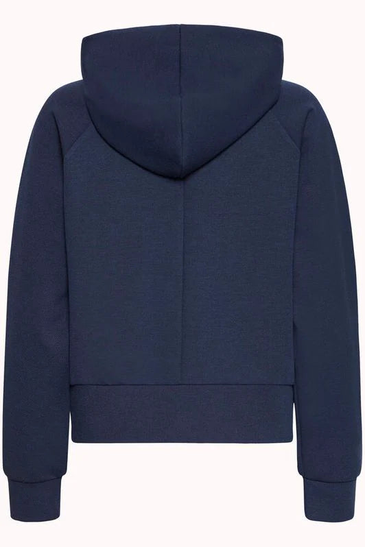 Fransa FRPRIYA Zip Hoodie - Navy Blazer