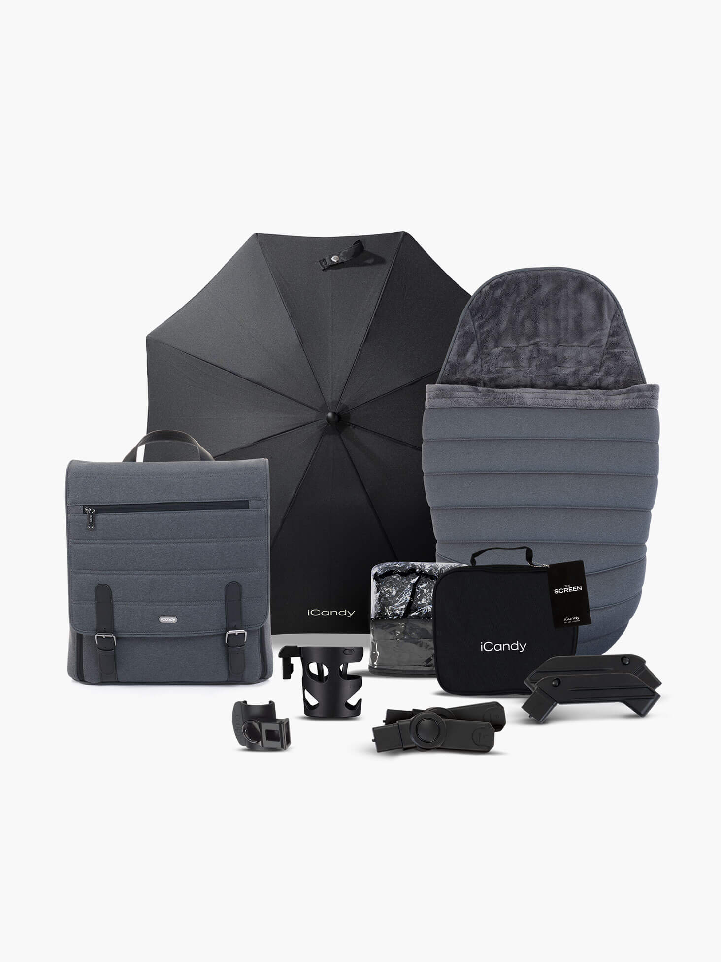 Peach 7 Pushchair and Carrycot - Complete Car Seat Bundle