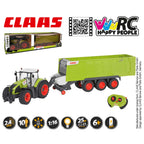 CLAAS AXION 870 RC Tractor with CARGOS 9600 Trailer – 1:16 Scale