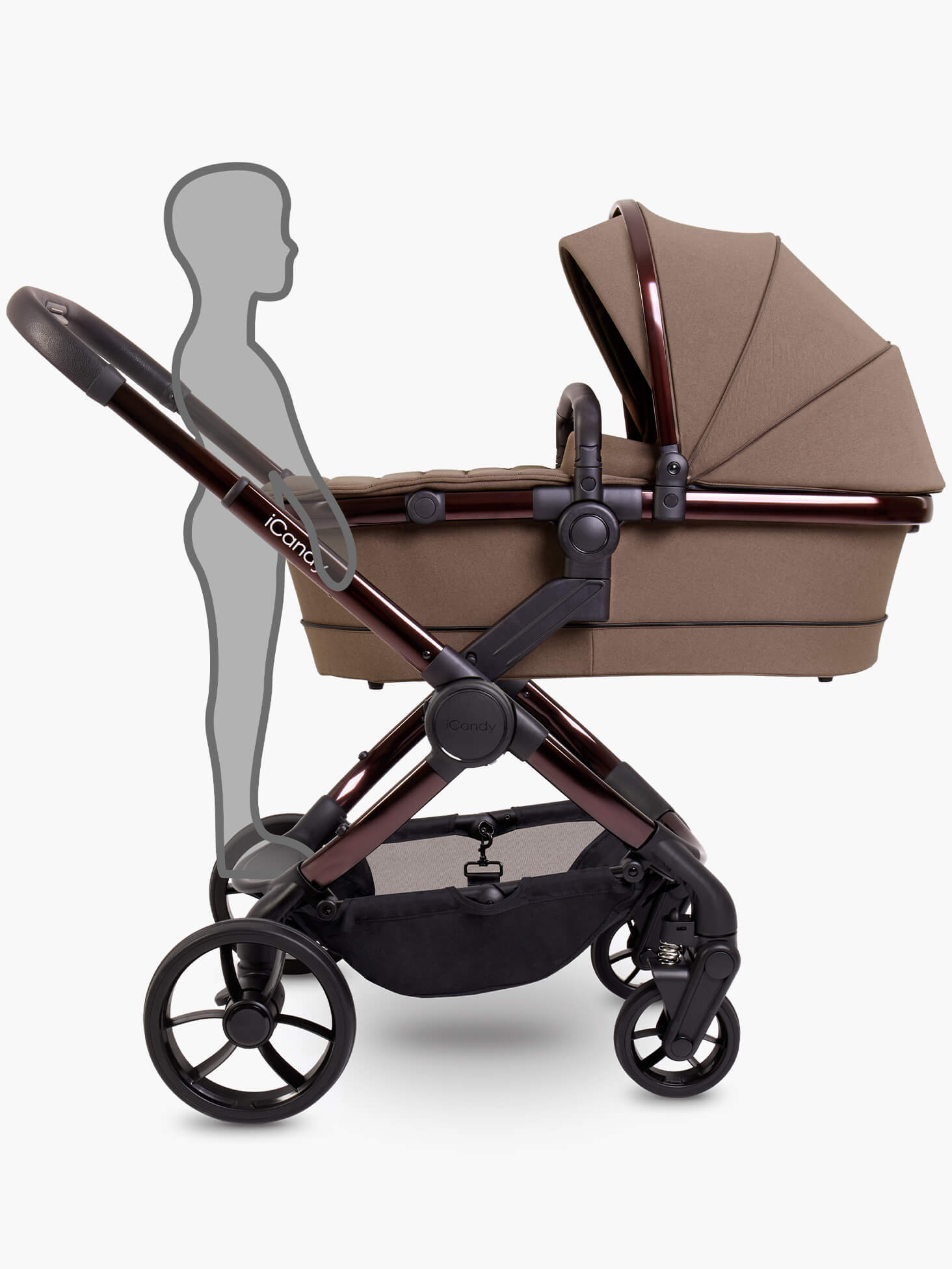 Peach 7 Pushchair and Carrycot - Complete Bundle