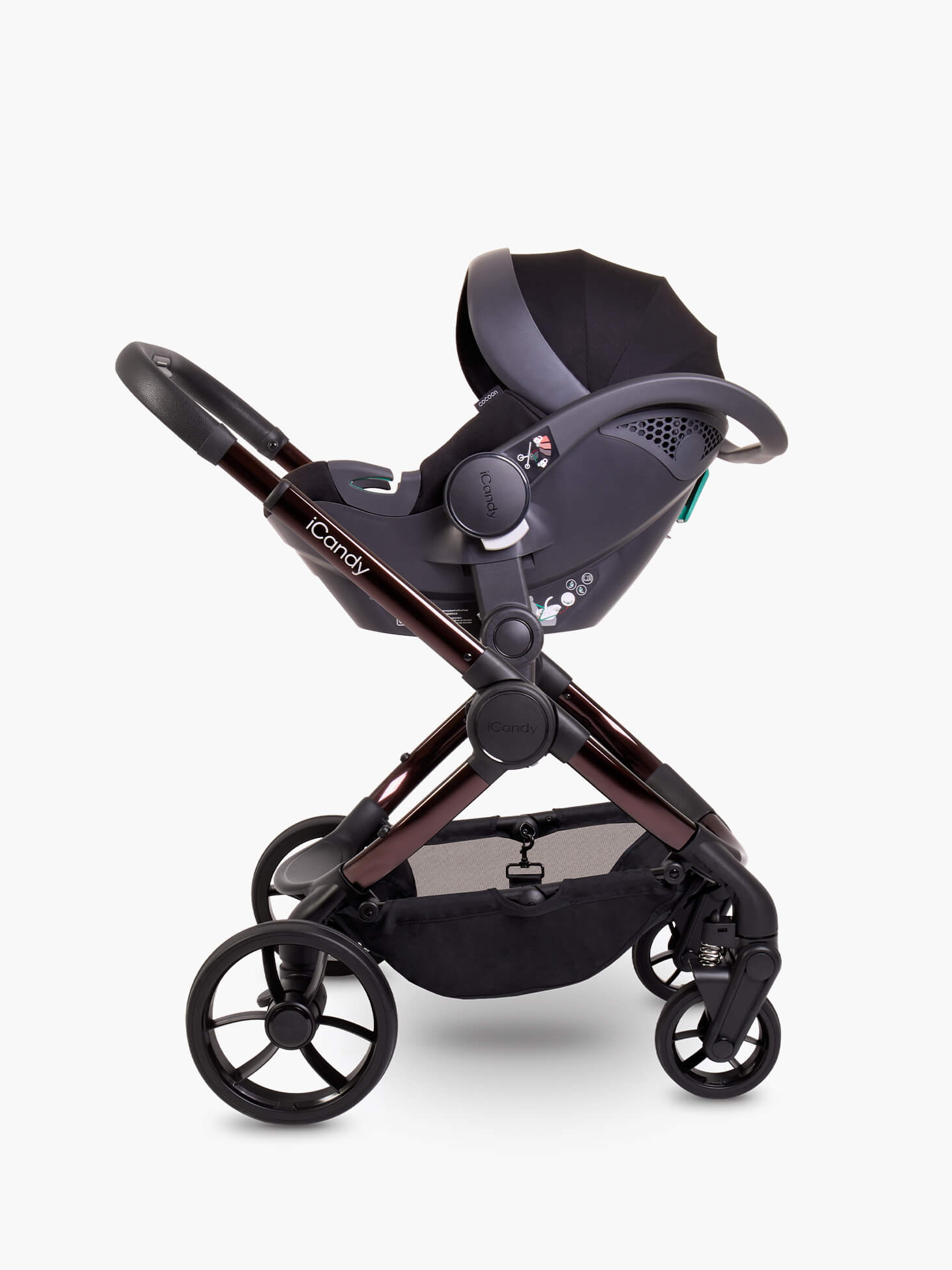 Peach 7 Pushchair and Carrycot - Complete Bundle