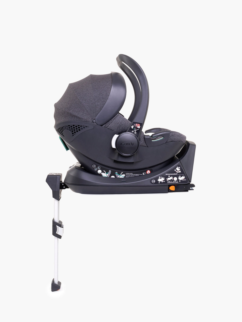 Peach 7 Pushchair and Carrycot - Complete Car Seat Bundle