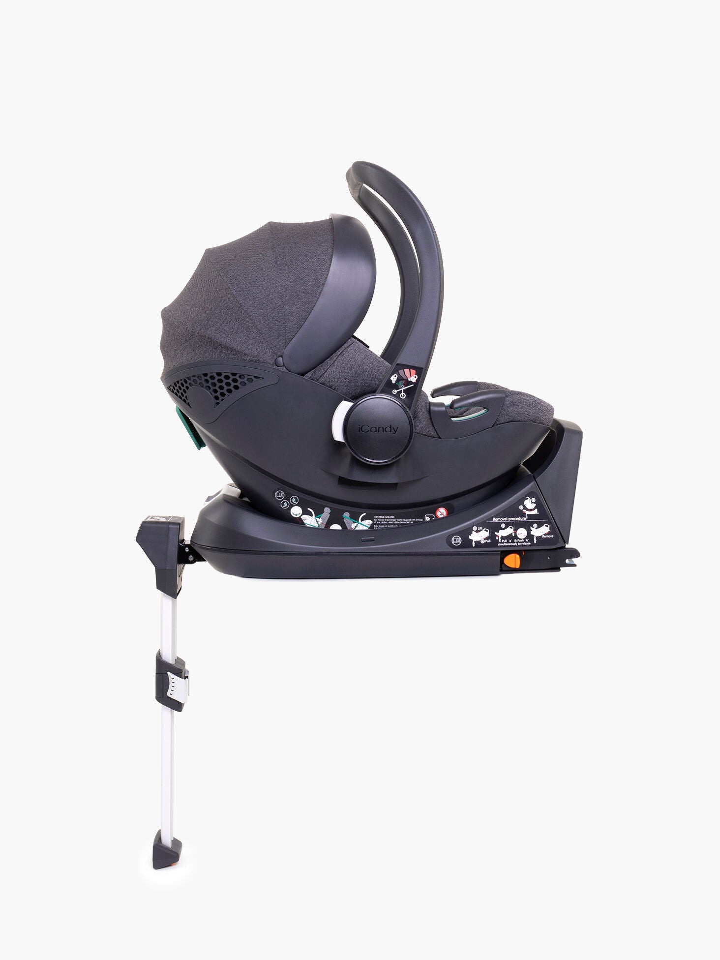 Peach 7 Pushchair and Carrycot - Complete Car Seat Bundle
