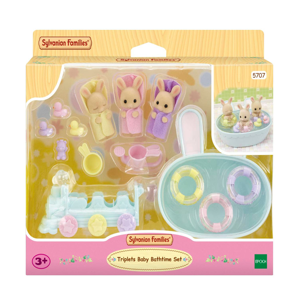 Sylvanian Families Triplets Baby Bathtime Set - image 6