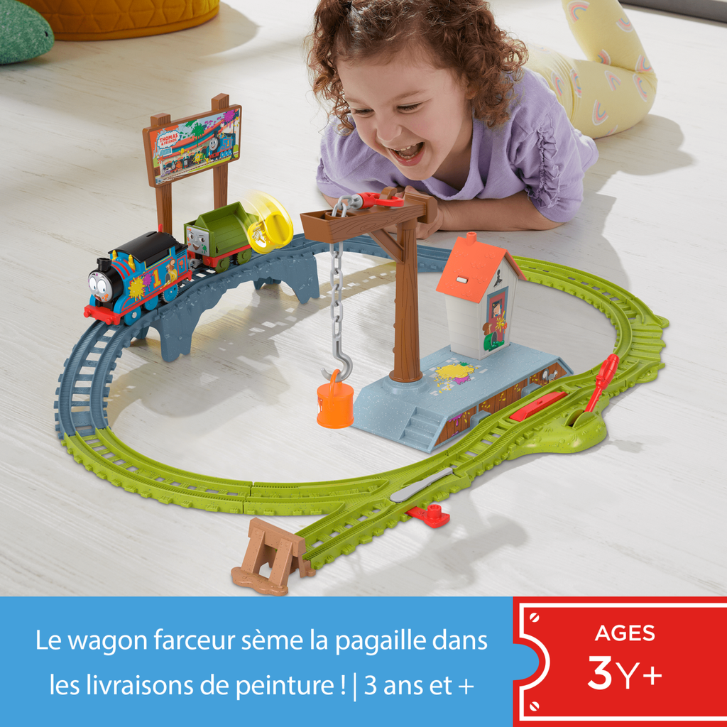 Thomas and His Friends - Paint Delivery Box - Circuit to Build - Ages 3 and up - Flemings Department Store