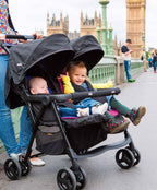 Joie Aire Twin Pushchair - Rosy & Sea