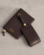 Luggage Tag 'Ready For Takeoff' in Chocolate