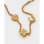 Lucky Charm Waterproof Gold Bracelet - image 3