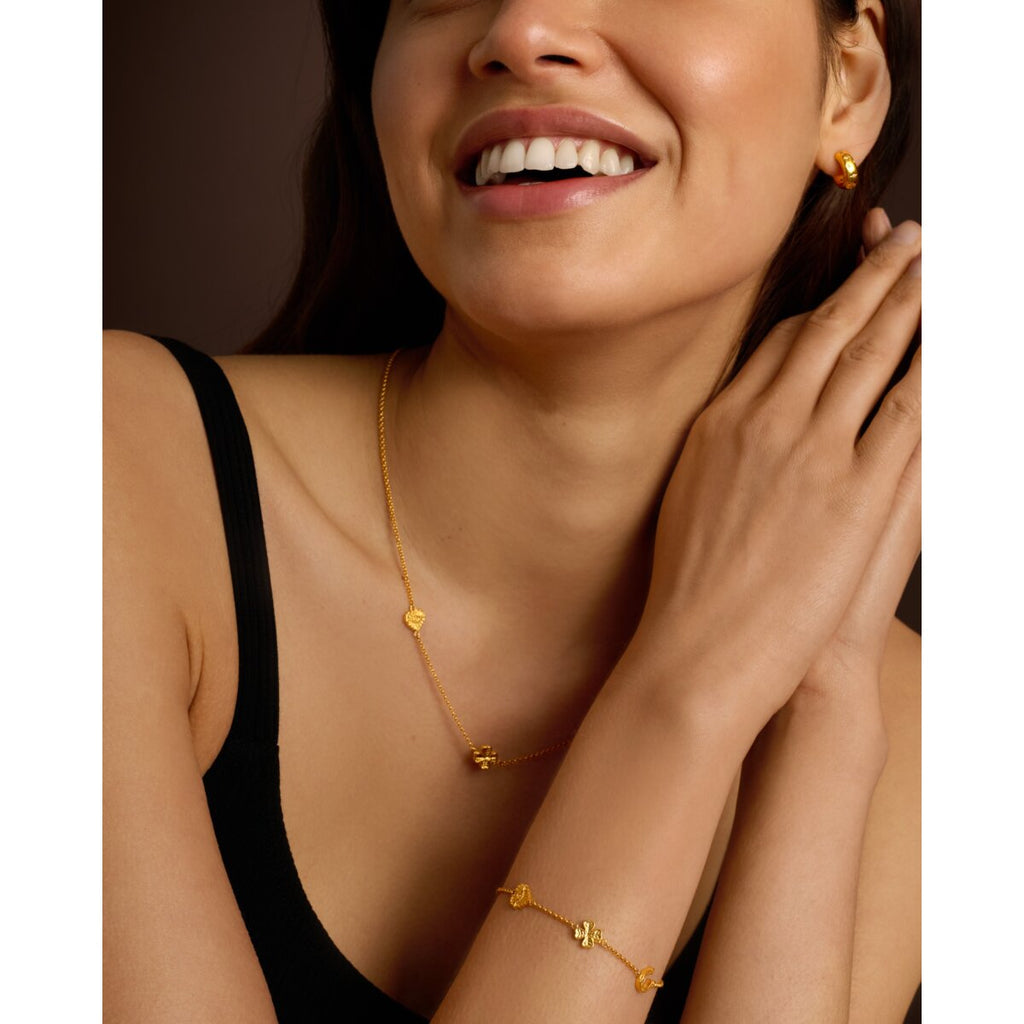 Lucky Charm Waterproof Gold Bracelet - image 4