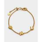 Lucky Charm Waterproof Gold Bracelet - image 1
