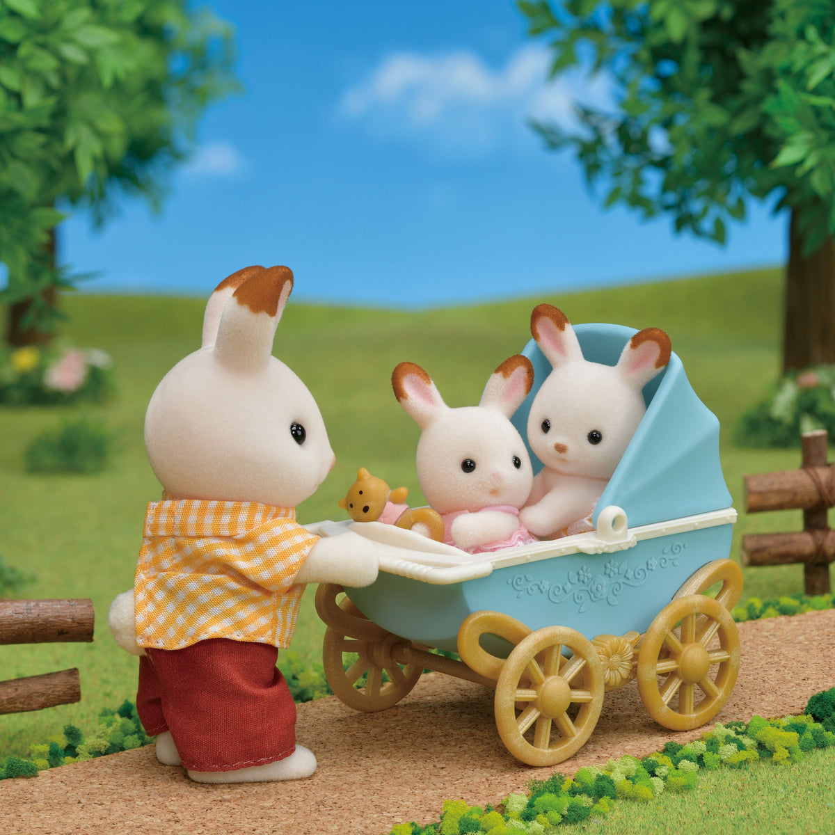 Sylvanian Families Chocolate Rabbit Twins Set - image 2