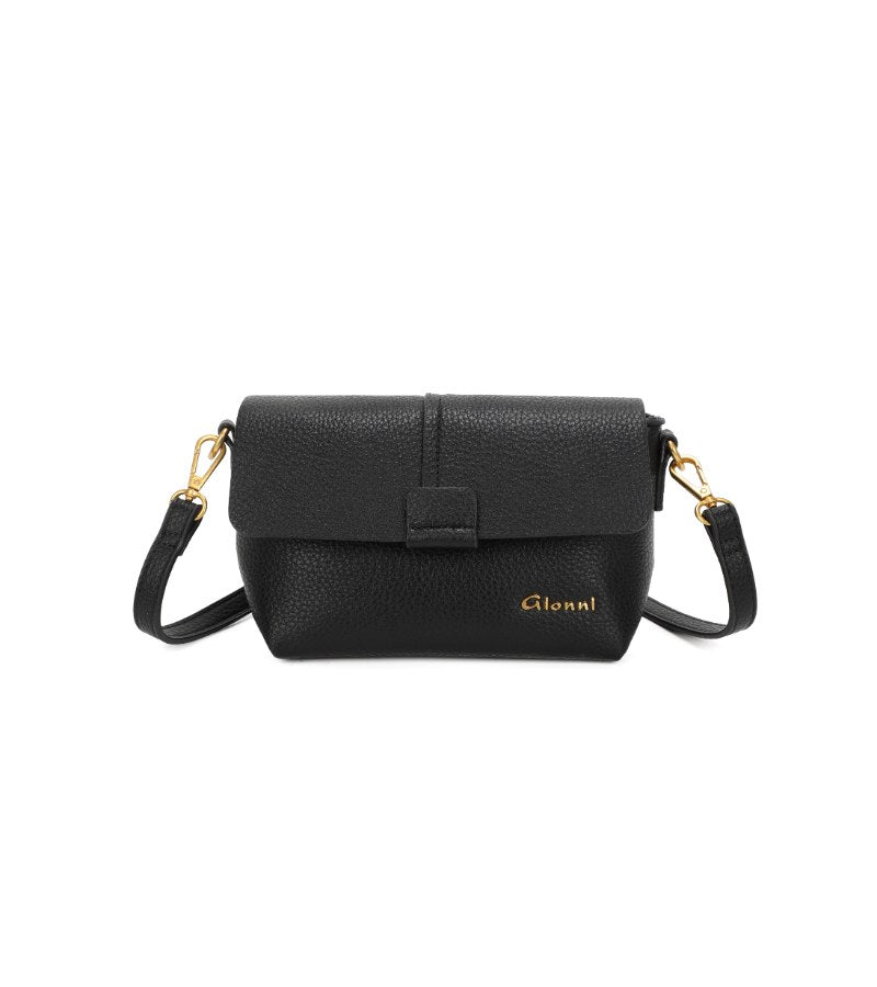 11G2817 - Black Celine Gionni Small Flapover Handbag