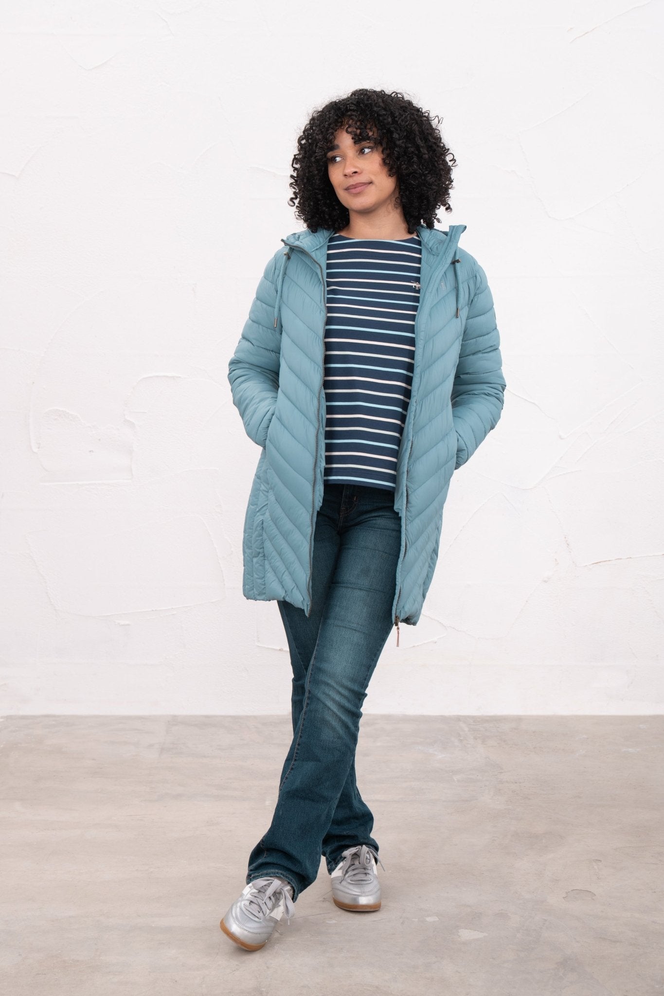 Laurel Coat Bluestone - image 3